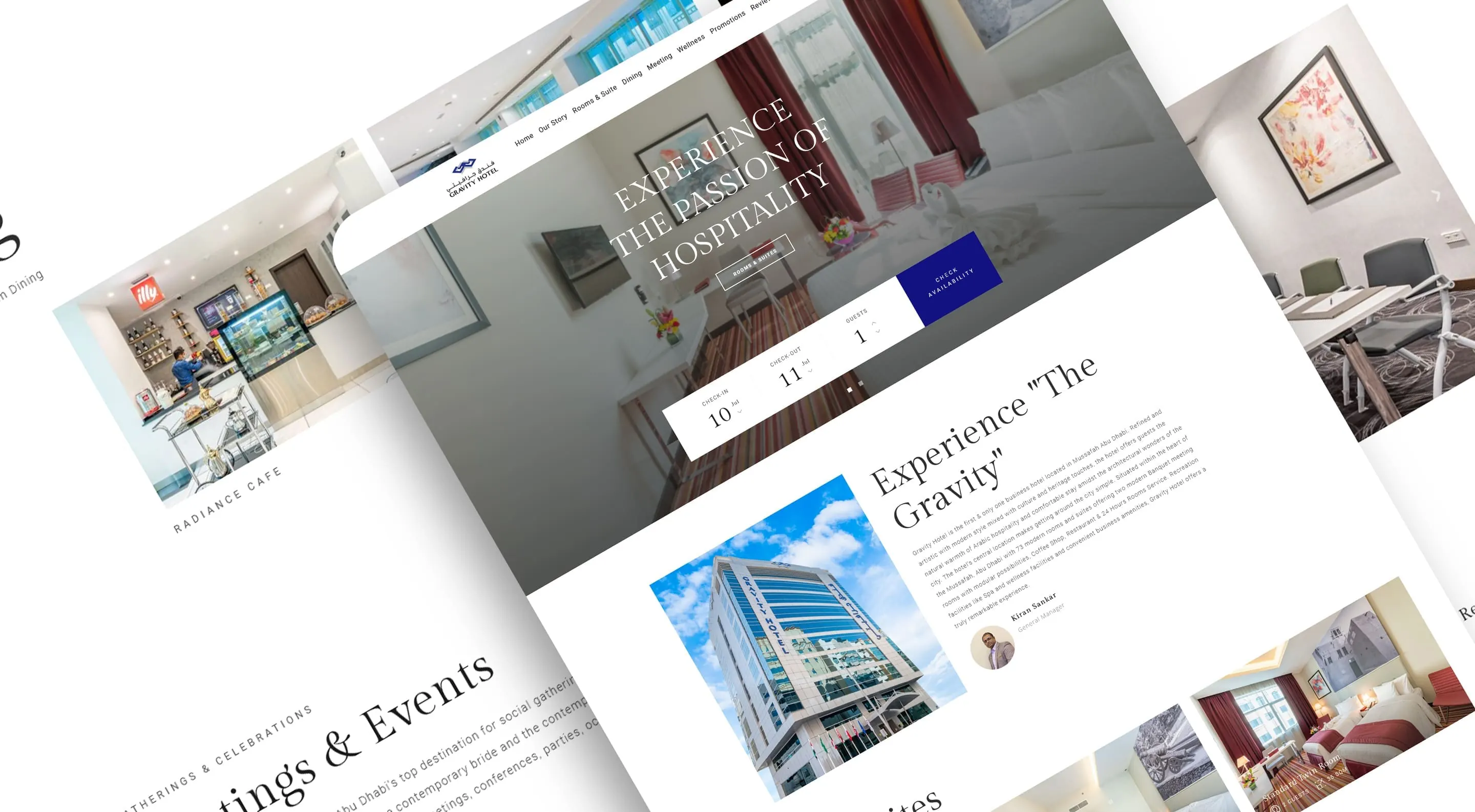 Project for Gravity Hotel 