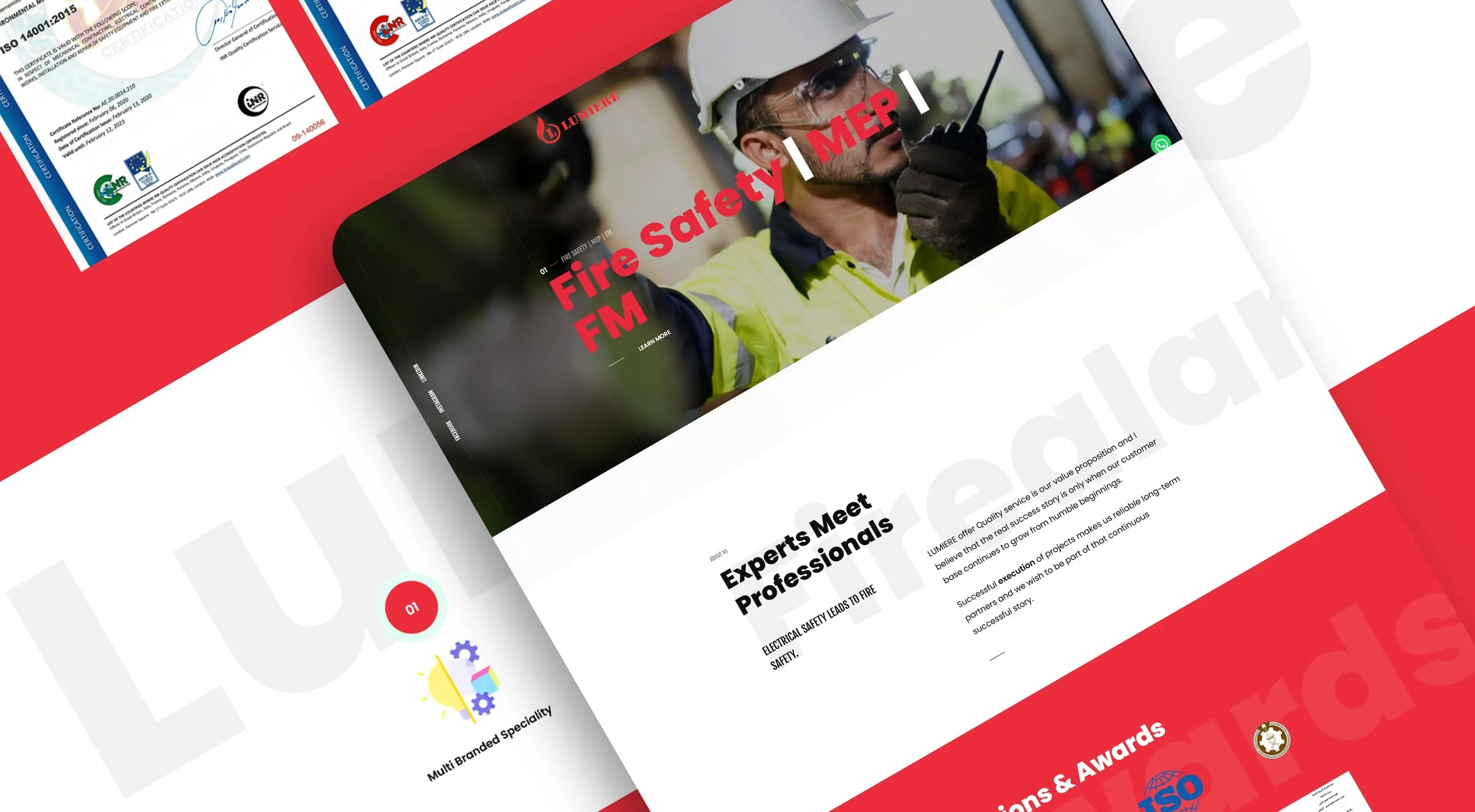 Lumiere Website Development Project 